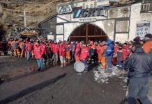 YCRT: rebelión contra Aníbal Fernández, los mineros bloquean ingreso a Mina 5