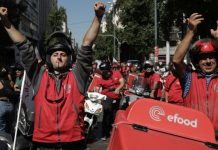 Grecia: repartidores por aplicación conquistan contratos por tiempo indeterminado