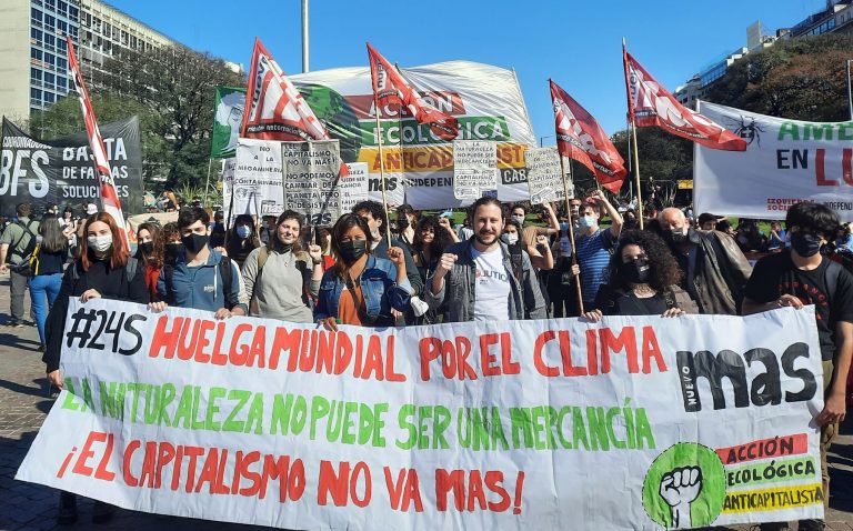 24-S: Movilización a Plaza de Mayo en la huelga mundial por el clima