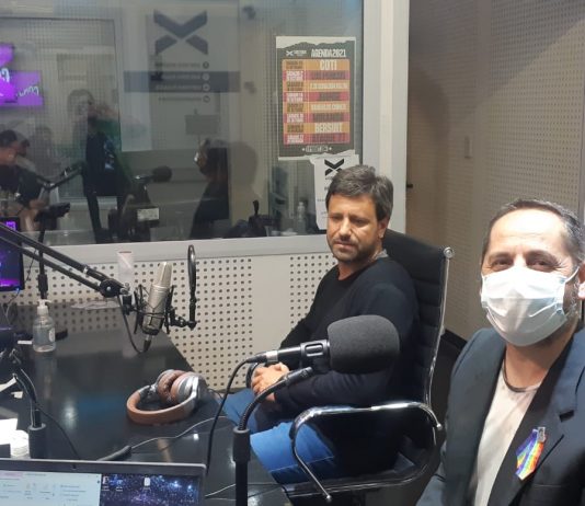 Rosario: César Rojas e Iván Pilcic en Radio Vorterix