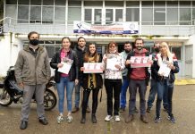 Simonetti y Carranza cerraron la campaña del Nuevo MAS en el Hospital San Martín