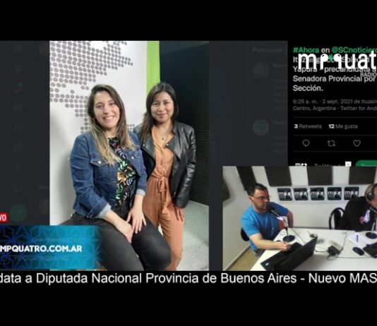 Manuela Castañeira visita Morón