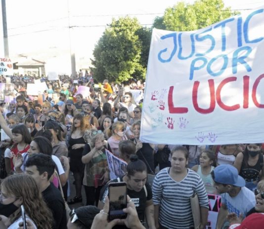 Crimen de Lucio: un asunto patriarcal