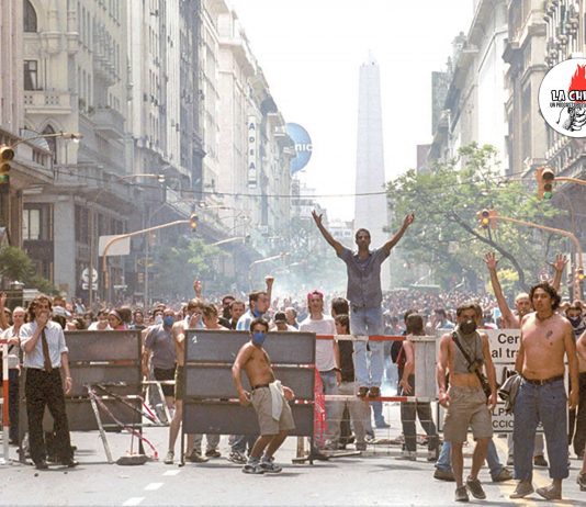 20 de diciembre: la Corriente sindical 18 de Diciembre convoca a movilizar contra el ajuste y la represión de Milei argentinazo