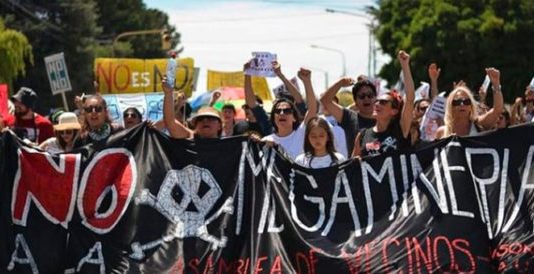 El pueblo de Chubut sigue movilazado contra la megaminería