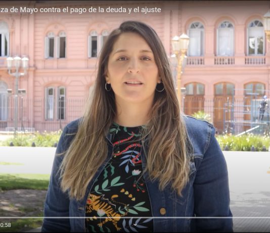 Manuela Castañeira llamó a «llenar la Plaza de Mayo» contra el FMI