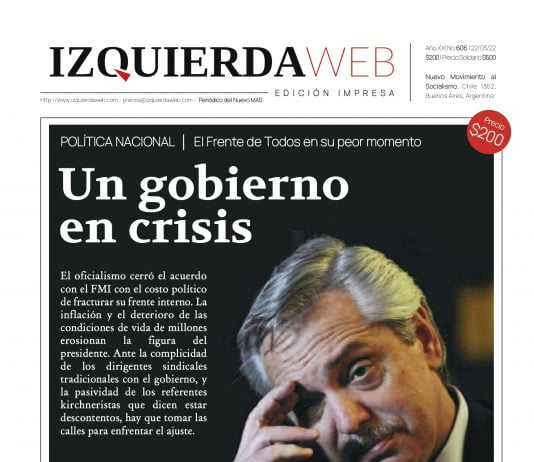 Un gobierno en crisis │ Izquierda Web Edición Impresa 608°