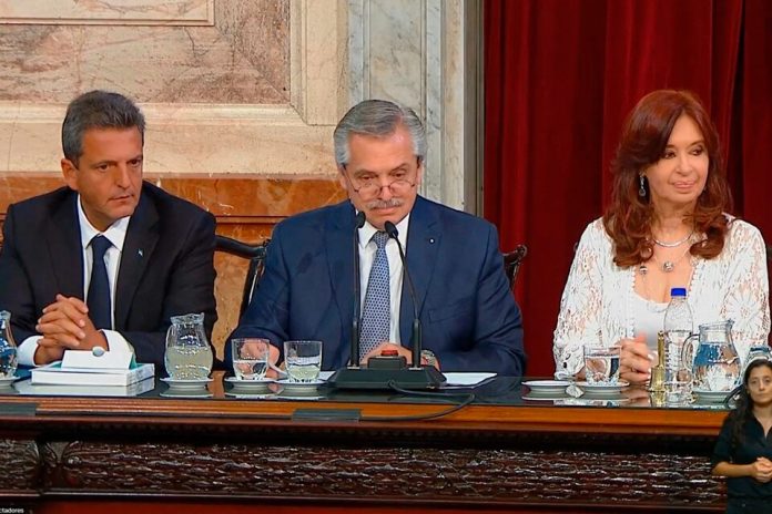 Alberto en el Congreso