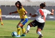 Se jugó por primera vez un superclásico femenino en el Monumental