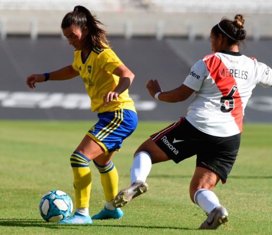 Se jugó por primera vez un superclásico femenino en el Monumental