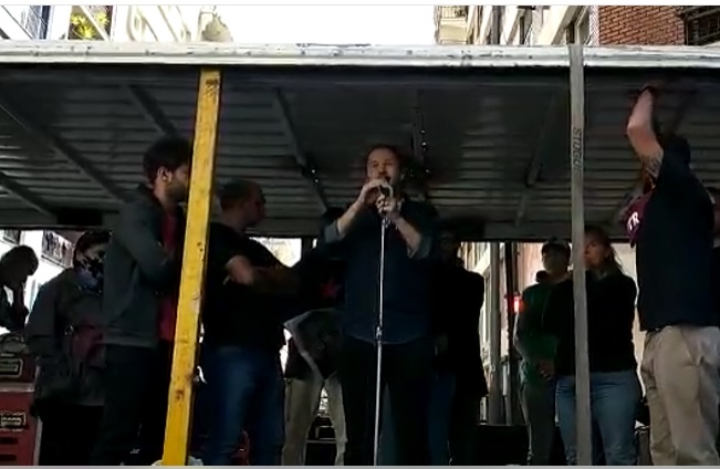 Acto libertad presos