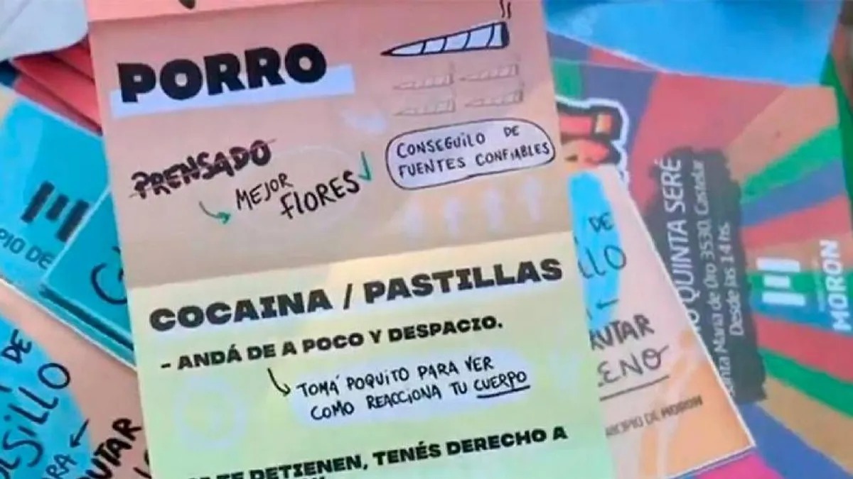 Drogas: No se puede tapar la persecución y la desidia con un folleto ridículo