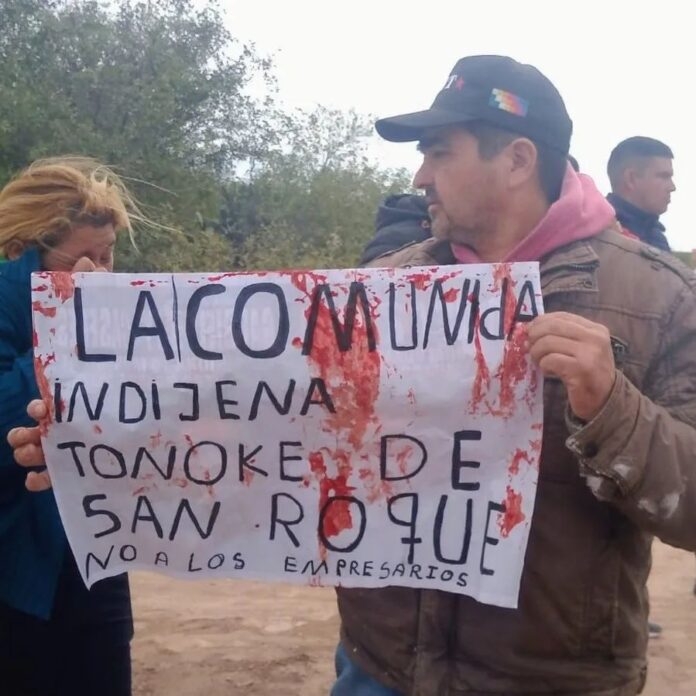 Heridos y detenidos tras la represión a la comunidad Tonokoté en Santiago  del Estero - Izquierda Web