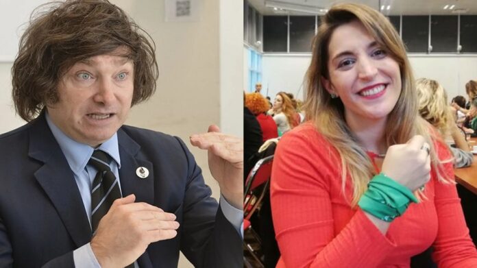 Manuela Castañeira Javier Milei Manuela Castañeira Javier Milei