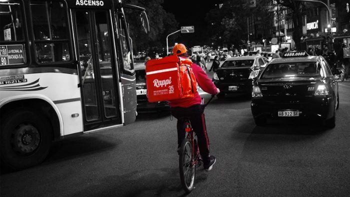 «Índice Rappi»: creció exponencialmente la precarización laboral del reparto por aplicaciones rappi