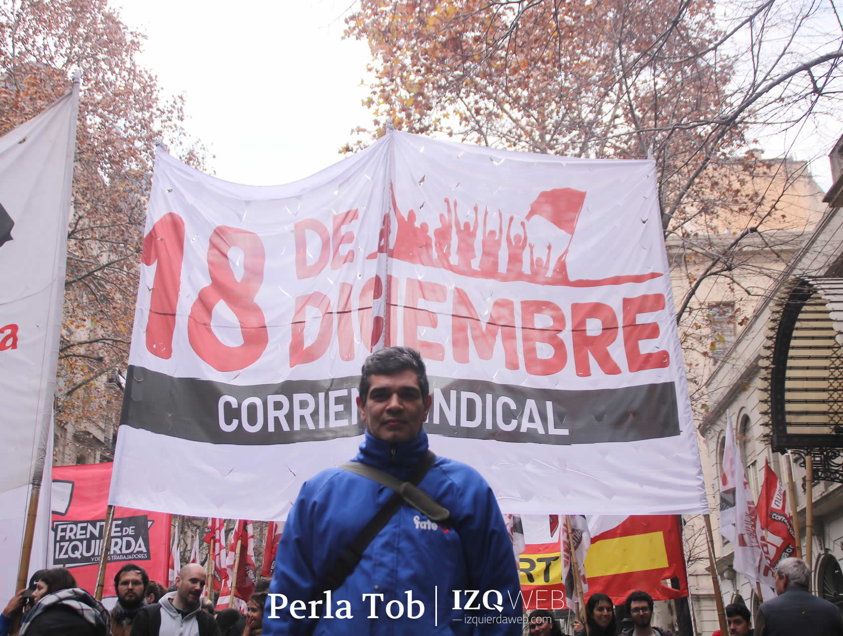 Jorge Ayala: «Hay que pelear en la calle para conquistar nuestras reivindicaciones»