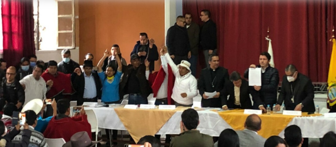 Ecuador: la Conaie anuncia la suspensión de las movilizaciones