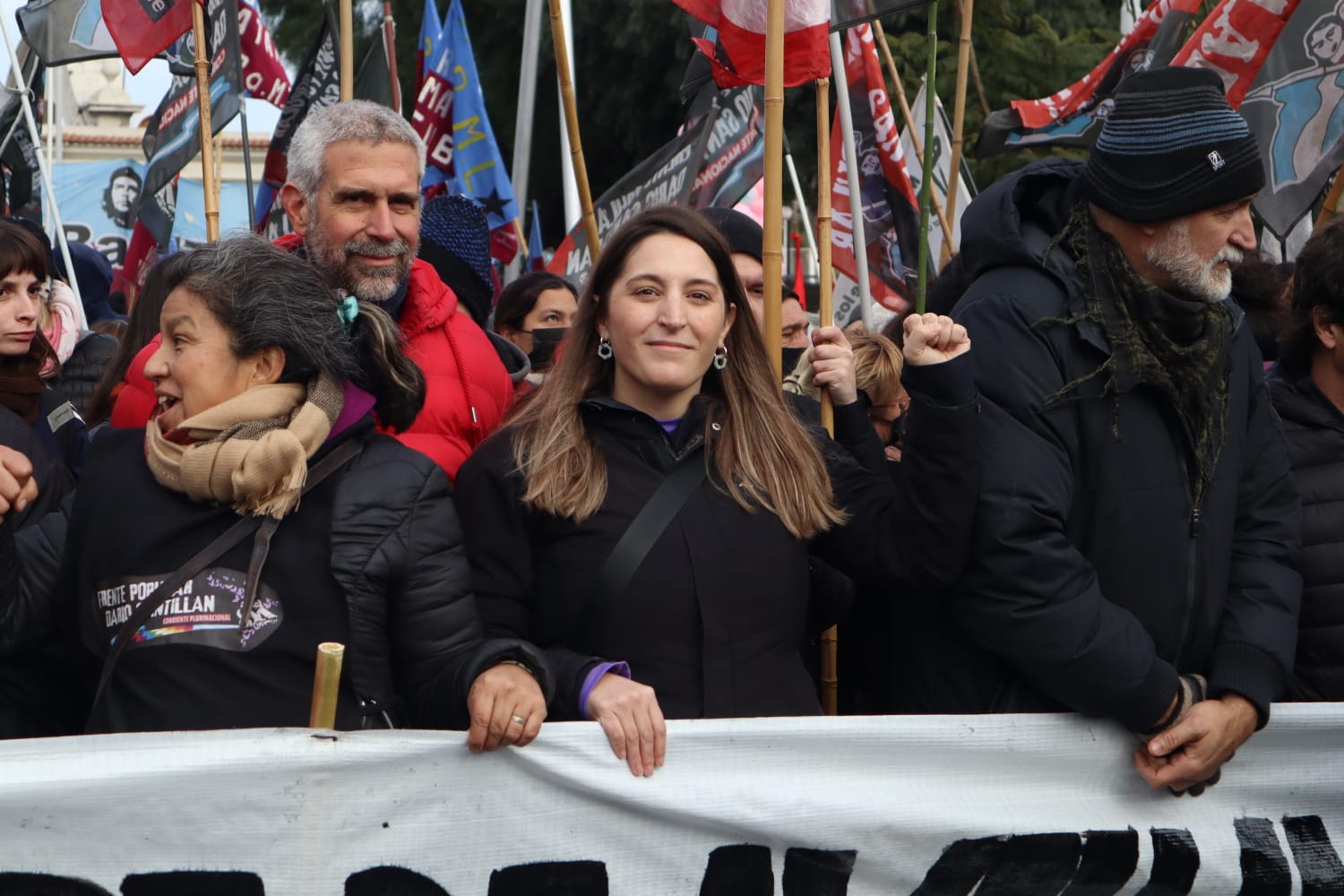 Manuela Castañeira: «Maxi y Darío son un símbolo de la organización y lucha popular» Manuela Castañeira
