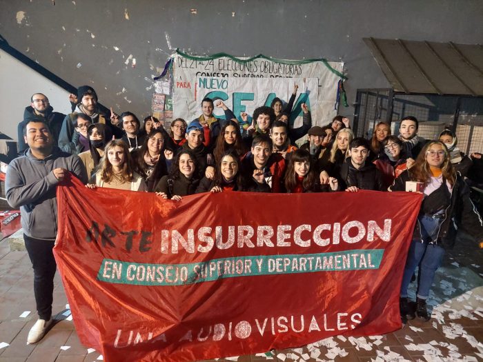 UNA Audiovisuales: ArteInsurrección arrasó en las elecciones de Consejo arteinsurreccion una