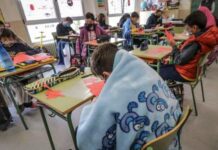 «El cuerpo irradia calor», la justificación de un funcionario para la falta de calefacción en escuela
