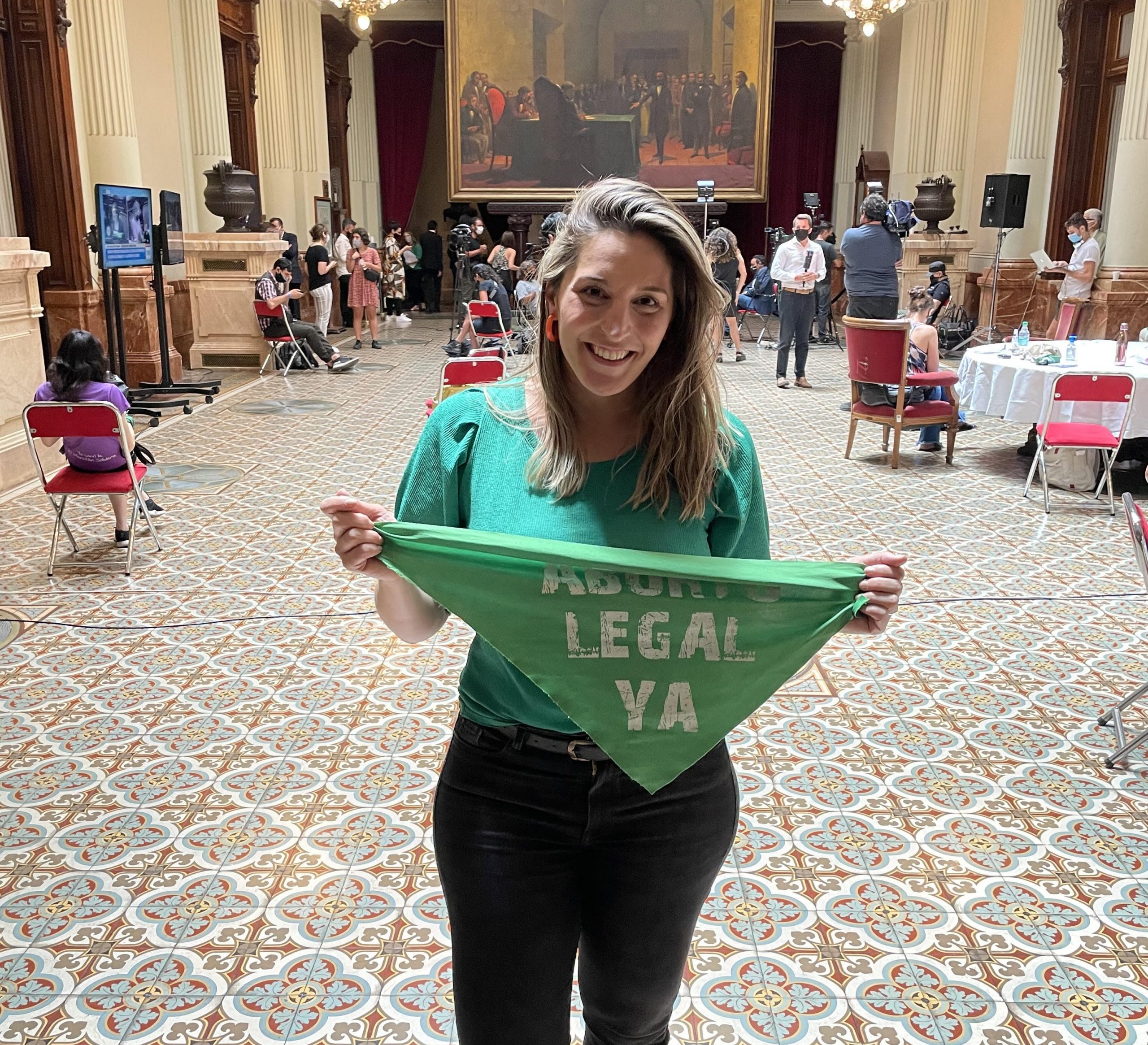 Manuela Castañeira: «El movimiento feminista es un movimiento mundial»