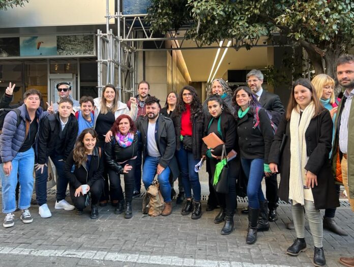 Audiencia lenguaje inclusivo Manuela Castañeira