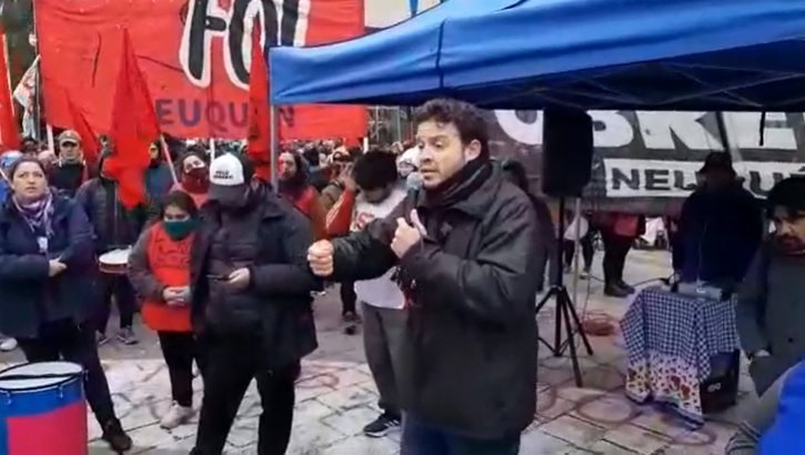 Neuquén: movilizaron contra el ajuste y la criminalización de los movimientos sociales