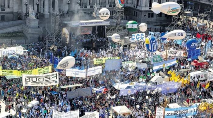 La CGT anunció una marcha «ni a favor, ni en contra» del gobierno que la CGT convoque paro