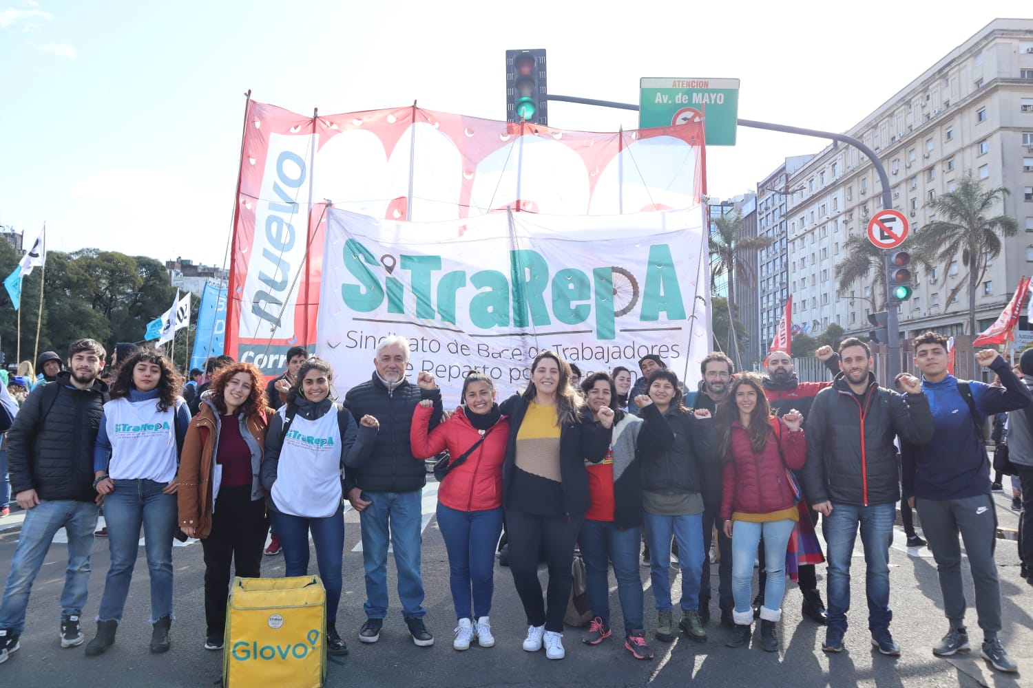Jornada de lucha junto a movimientos sociales, contra la criminalización y el ajuste