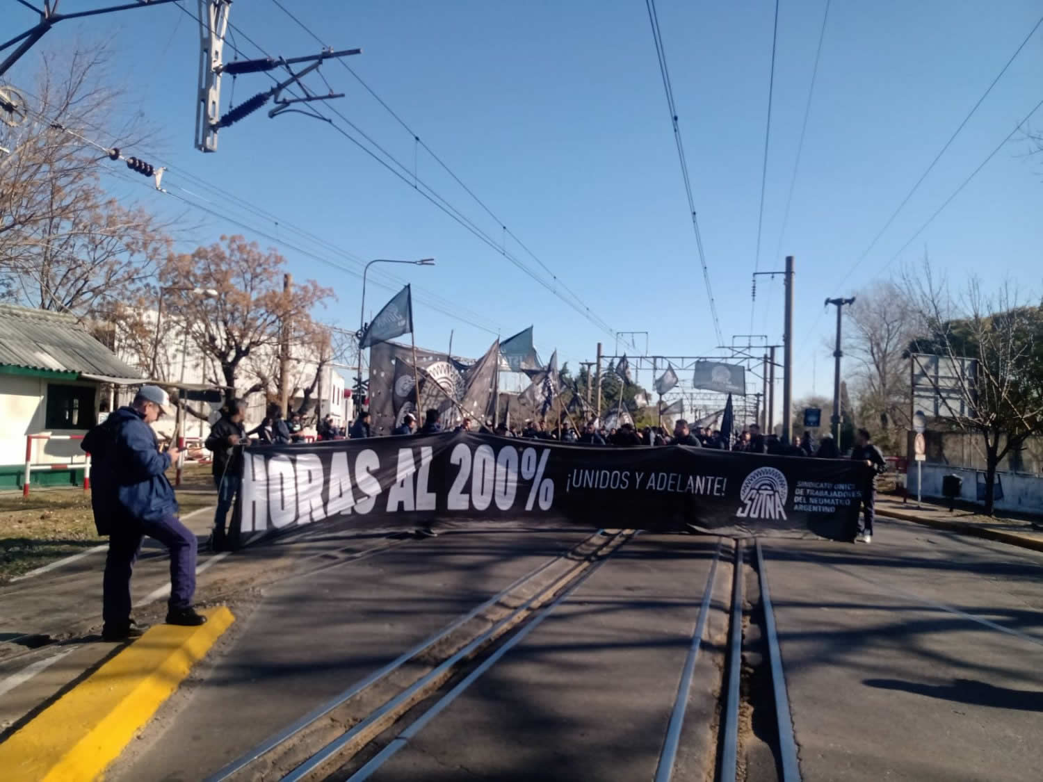 Conflicto en el Neumático: nuevo paro y movilización de los trabajadores