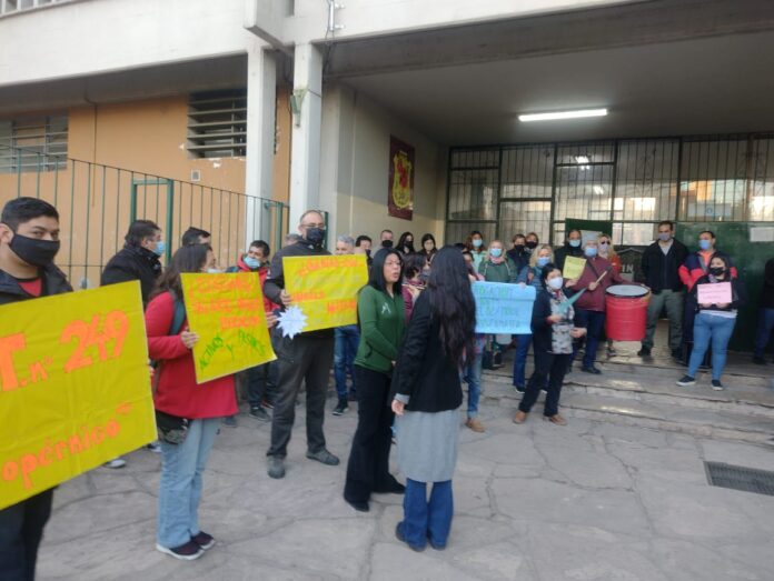 Docentes en lucha