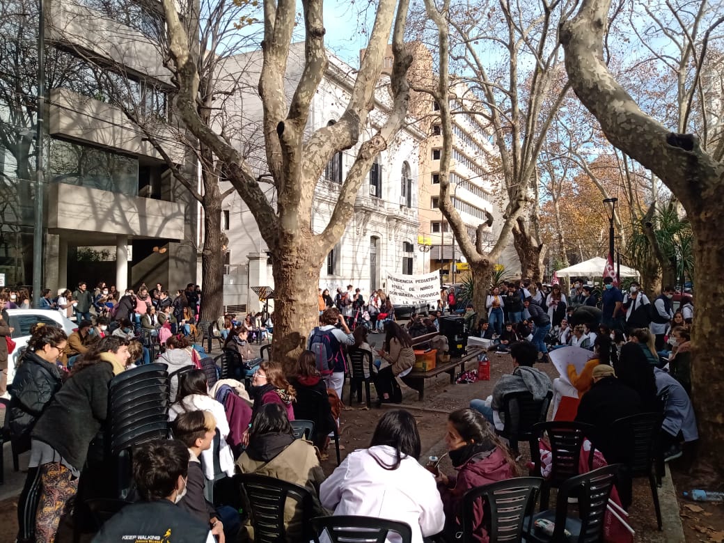 Residentes de la provincia de Buenos Aires en lucha