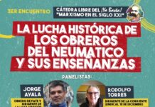 La Plata: convocan a debatir sobre la lucha de los obreros del neumático