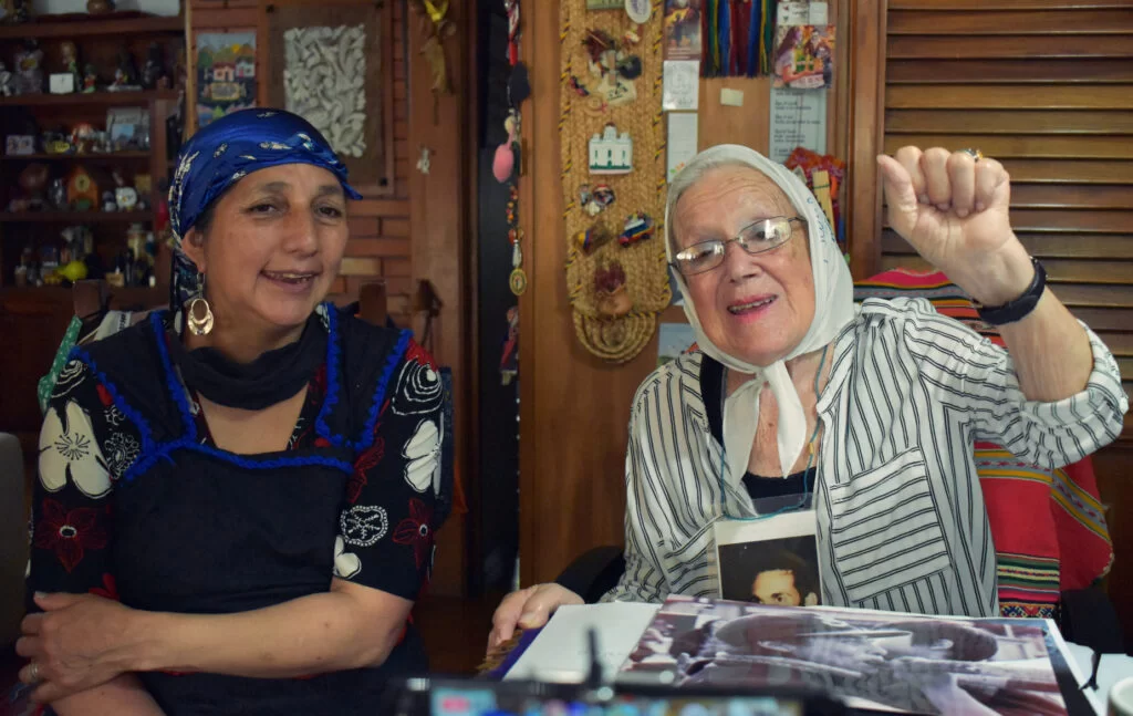 Nora Cortiñas y organizaciones de DDHH se solidarizaron con el pueblo mapuche