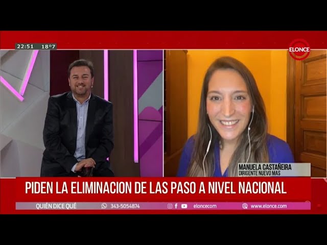 Manuela Castañeira: «Hay que eliminar las PASO»