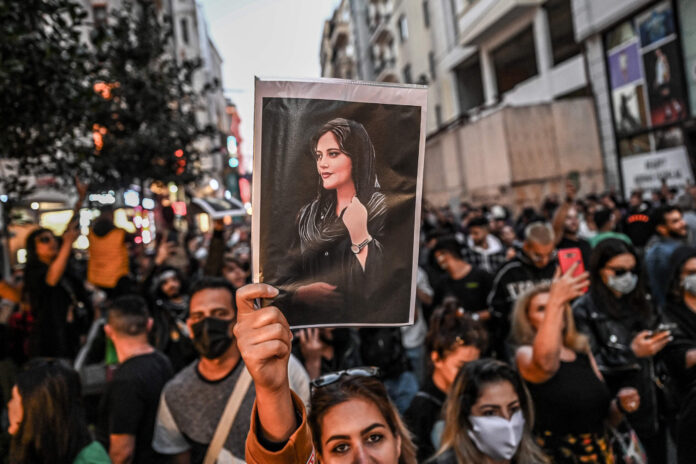 Image: TURKEY-IRAN-WOMEN-RIGHTS-PROTEST