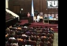 Intervención de Juan Pablo Pardo, dirigente el ¡Ya Basta! UBA y Delegado de la FUBA por Filosofía y Letras en el Congreso de la FUBA