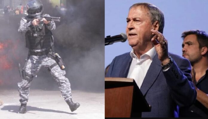 Juan Schiaretti Represión