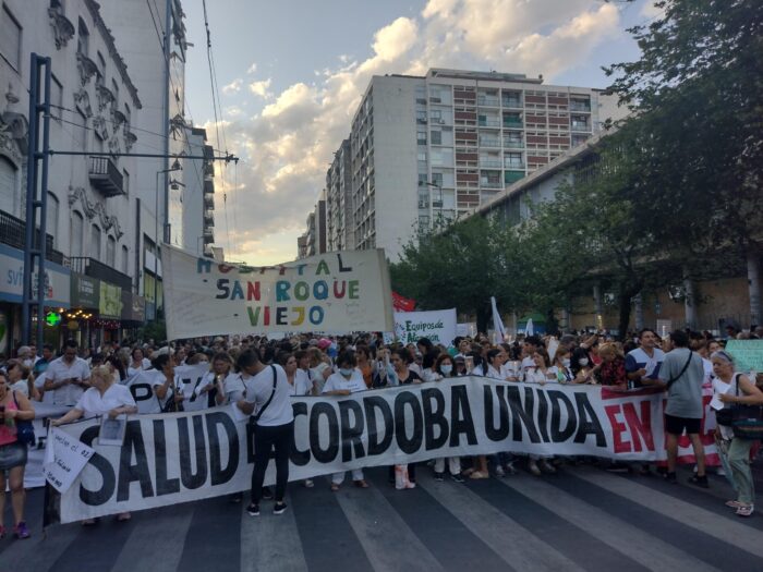 La lucha de las y los trabajadores de salud de Córdoba sigue de pie