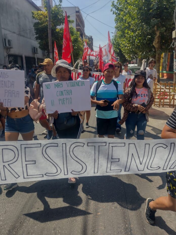 Movilización en La Matanza}