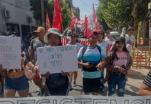 La Matanza: movilización en rechazo a la represión de los barrios populares