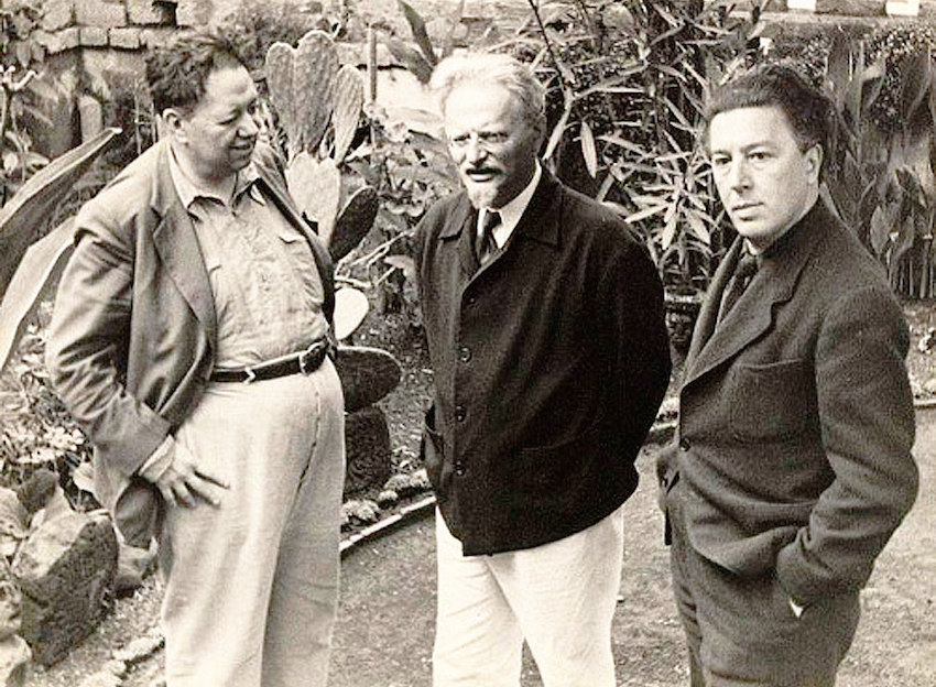 Una voz libertaria en la medianoche del siglo Diego Rivera, León Trotsky y André Breton
