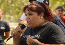 Detienen ilegalmente a la diputada Natalia Zaracho por intentar detener una golpiza policial Natalia Zaracho