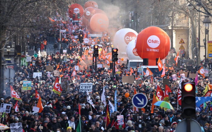 Francia: la Intersindical convoca a movilizar en solidaridad con el paro nacional argentino francia argentina