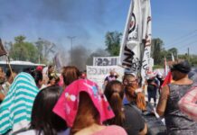 Corte de ruta en Moreno por la salud y contra la precarización laboral