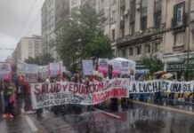 Masiva movilización en Córdoba: rebelión de la docencia y de salud