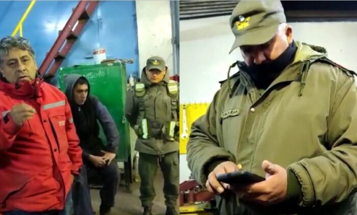 Represión: Gendarmería persigue y hostiga a mineros de Río Turbio