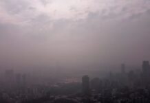 Otras vez, humo en Buenos Aires por quemas en Uruguay humo en Buenos Aires