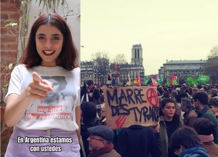 Juventud anticapitalista Francia