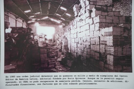 Quema de libros dictadura